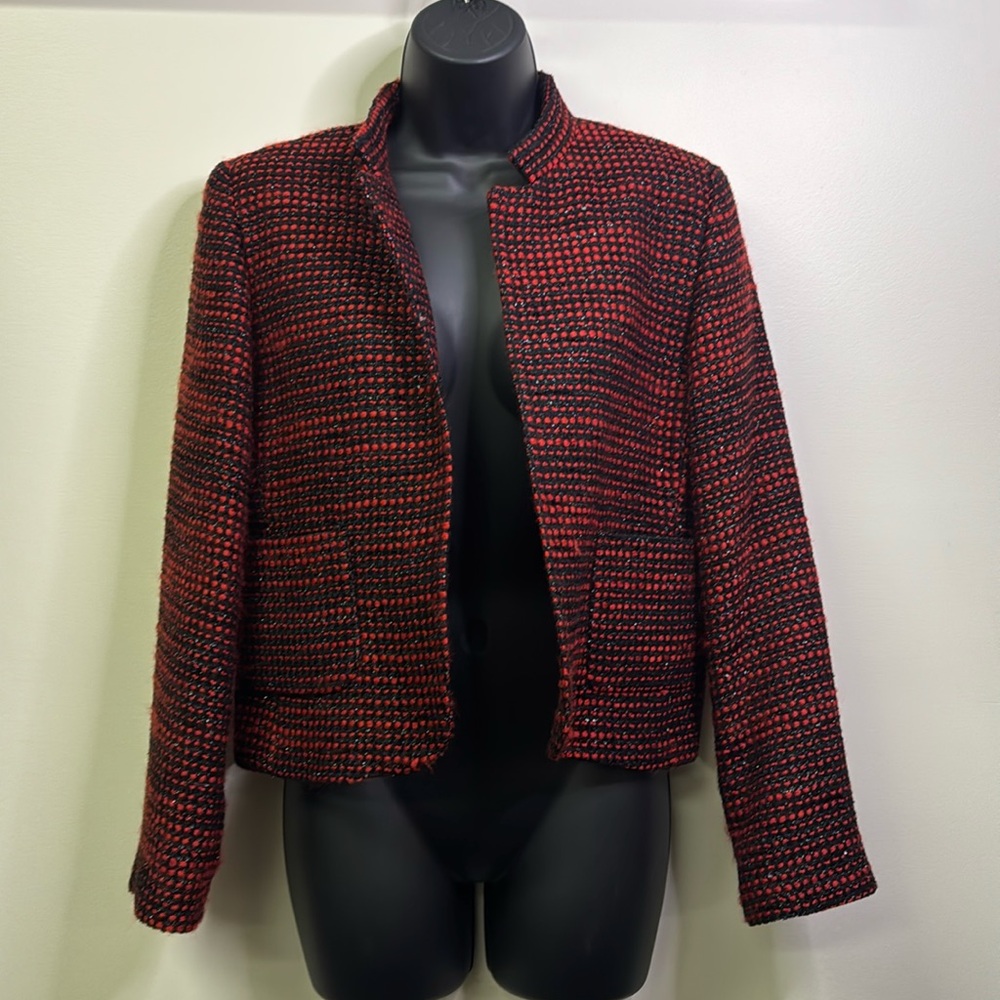 Austin Reed Red and Black jacket size 12